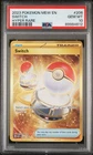 2023 POKEMON MEW EN-151 HYPER RARE #206 SWITCH PSA 10