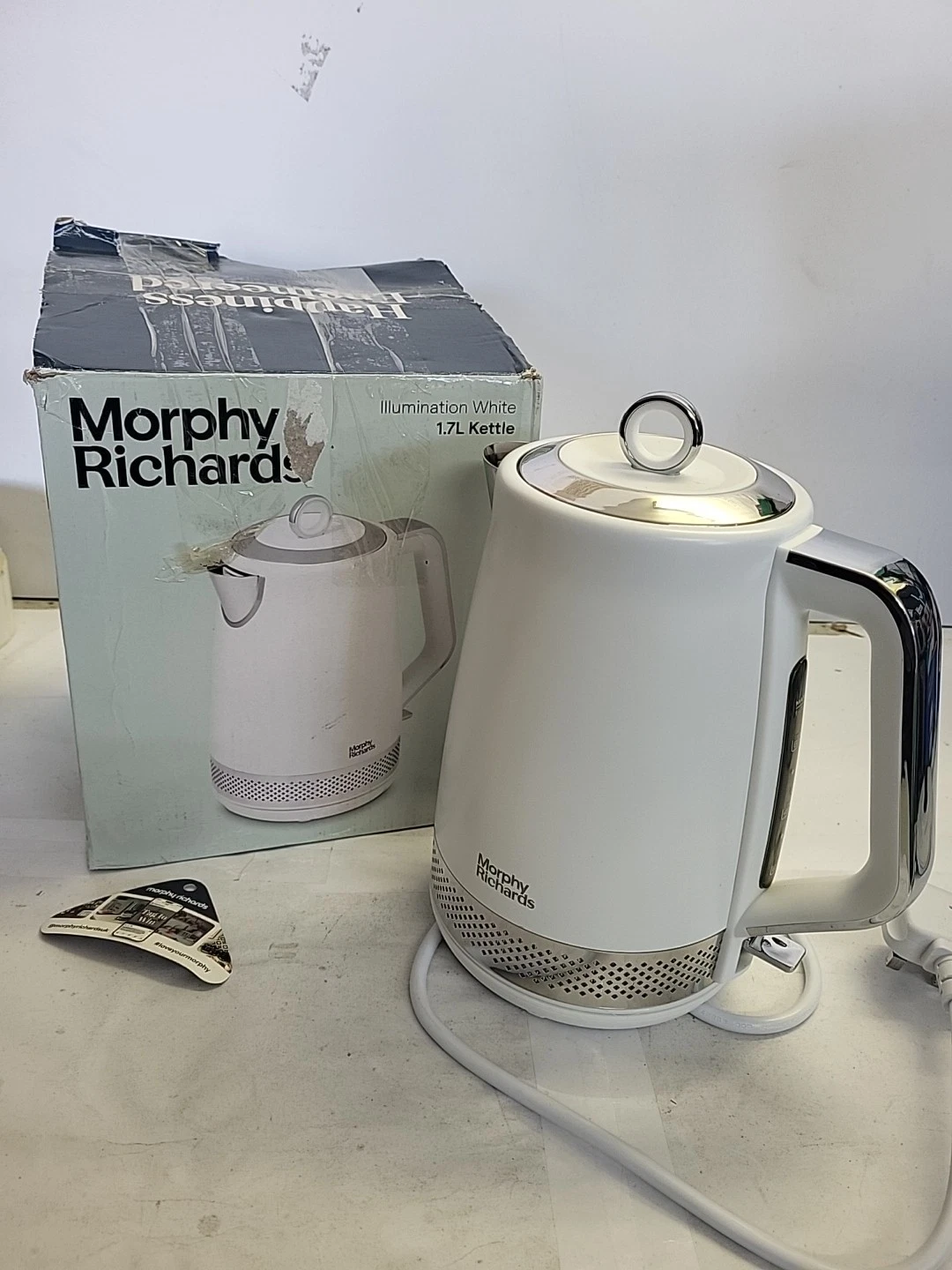 Morphy Richards 108021 Illumination White Kettle Limescale Filter 3KW REF 1169