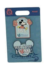 Disney Vacation Club DVC Mickey Pins 25th Anniversary Pin