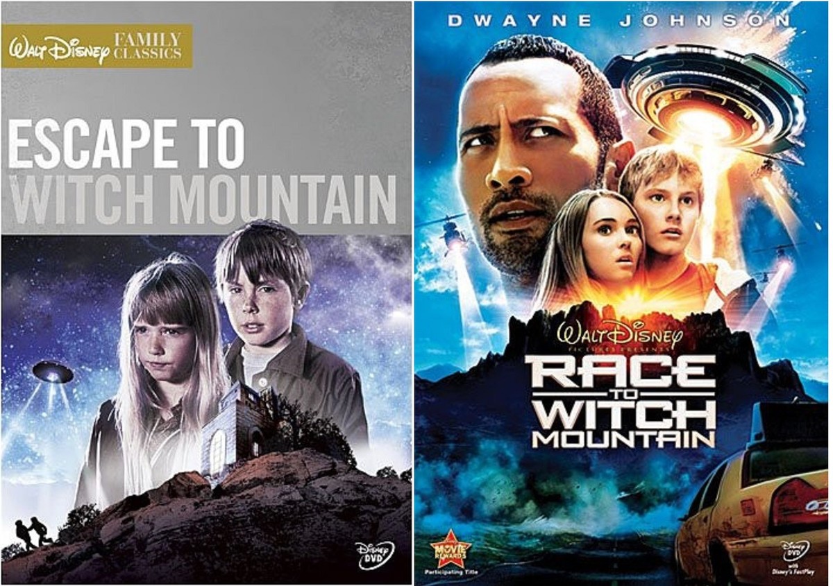 Disney's Witch Mountain Double Feature Escape & Race to Witch