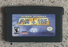 GBA FA-18F Super Hornet, Nintendo Game Boy Advance, Authentic & Tested