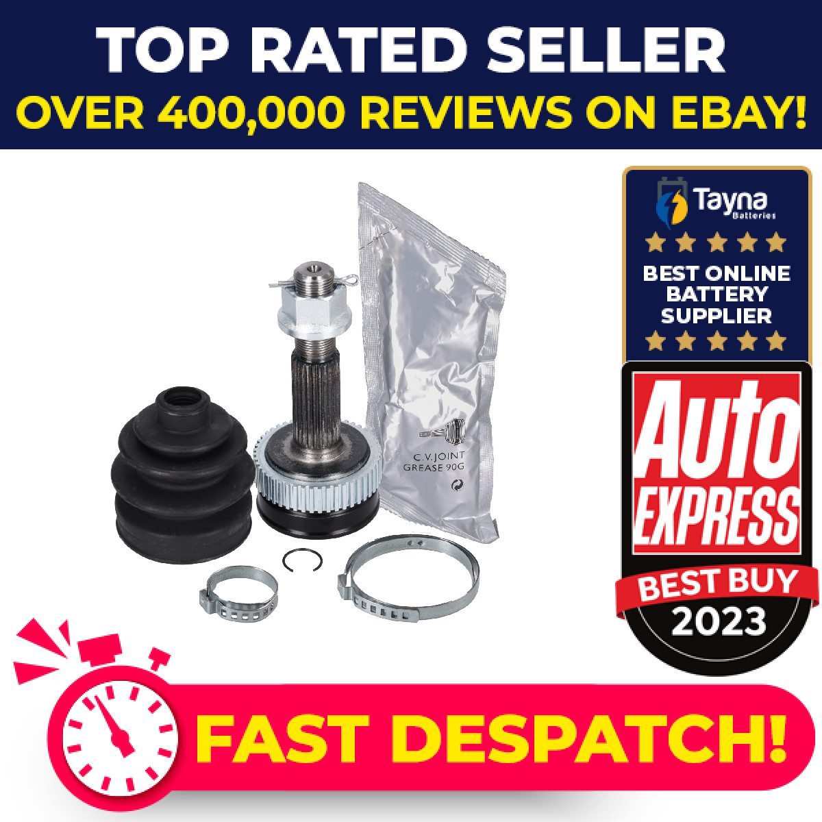 CV Joint fits NISSAN QASHQA J11 1.7D Rear Outer 2019 on R9N401 C.V. Driveshaft
