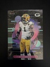 2025 Topps Finest Micah Parsons Uncommon Black #/15 Packers