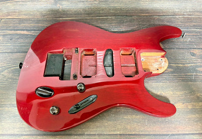 1992 Ibanez S470 Body Mahogany Transparent Red Made in Japan | eBay