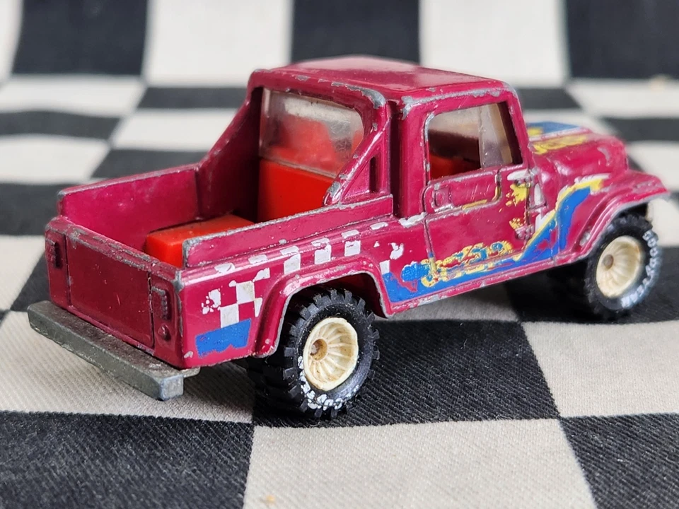 Hot Wheels Jeep Scrambler White Hub Real Riders FREE POST AUSTRALIA  - Image 2 of 4