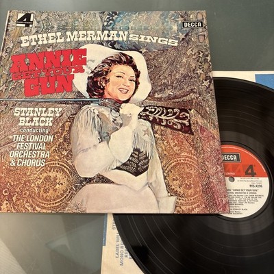 Ethel Merman With The London Festival Orchestra Annie Get Your Gun 1974 Vinyl LP