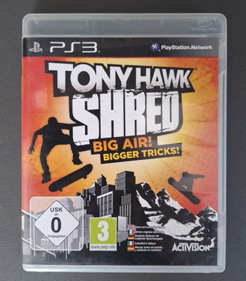 Tony Hawk Shred, PlayStation 3  Spiel, PAL
