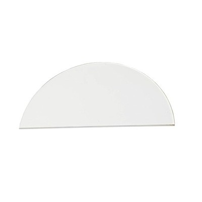 KASTLITE Clear Semicircle Plexi Glass Acrylic Sheet | 1/8'' Thick
