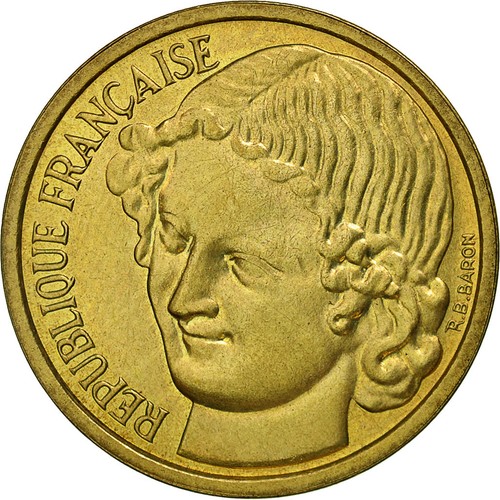 [#481391] Munten, Frankrijk, Essai de Baron, 20 Centimes, 1961, Paris, UNC-, Cup - Afbeelding 1 van 2