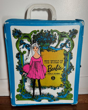 Vintage 1968 World of Barbie Doll Case for Barbie and Her Friends 1002 Mattel