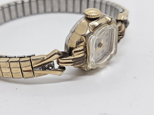 Antique Working 1930's CROTON Swiss Deco 10K RGP Elegant Ladies Wristwatch Watch - Picture 3 of 18