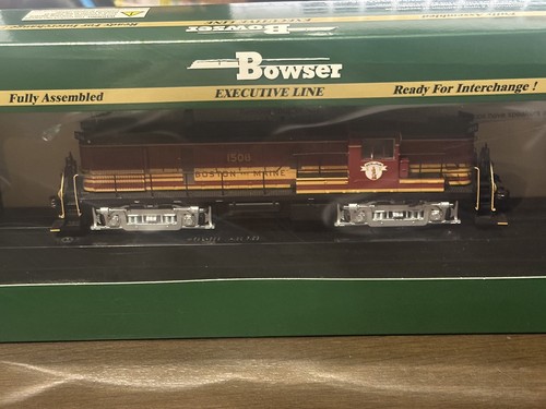 Bowser HO ALCO RS-3 Boston & Maine (marrón) #1516 DCC Loksound  | Condition: New: Other (See Details)