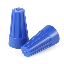 XHF UL Listed 250Pcs Blue 22-14AWG Wire Connector Nuts, 250 PCS,