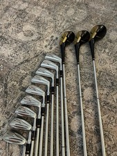 Wilson Dynapower Staff Model 1,3,5 Wood Set, 2-PW Iron Set Regular Flex Aluminum