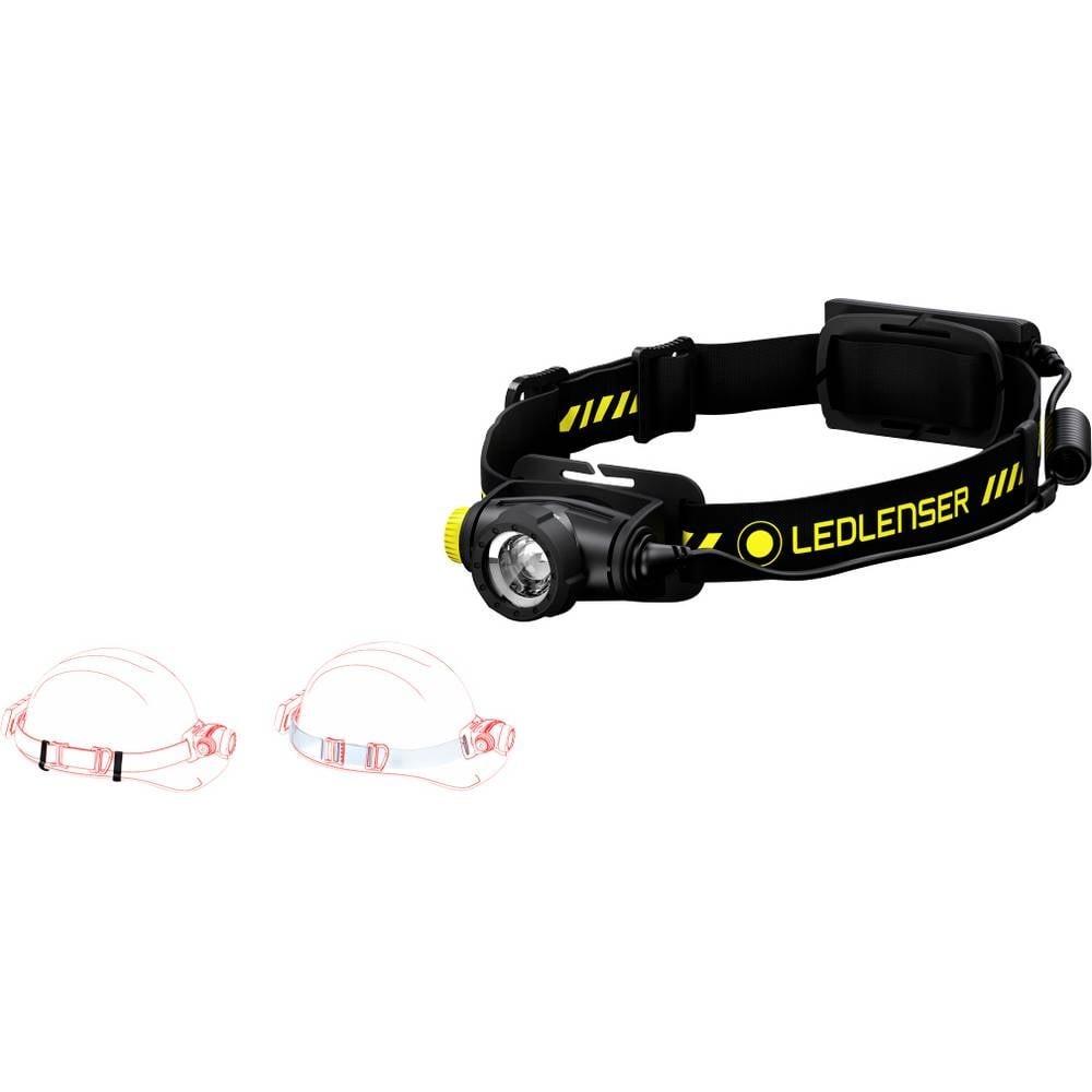 Lampe frontale LED Ledlenser H5R Work étanche à batterie 502194 500lm