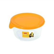 Curver Lebensmittelbehälter mit Deckel Rund Behälter Frischhaltedose 0,5L