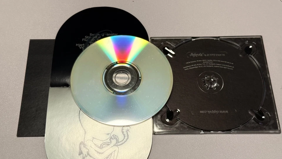 Sigur Rós - Ágætis byrjun CD 1999 Limited Edition Post-Rock FatCat Foto 3 de 3