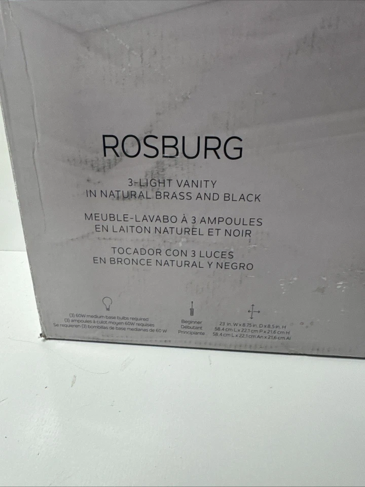 Kichler Rosburg 银色 — 第 2/4 张图片