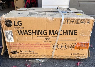 LG Sidekick 1-cu ft 27-in  6-Cycle Graphite Steel Pedestal Washer WD100CV