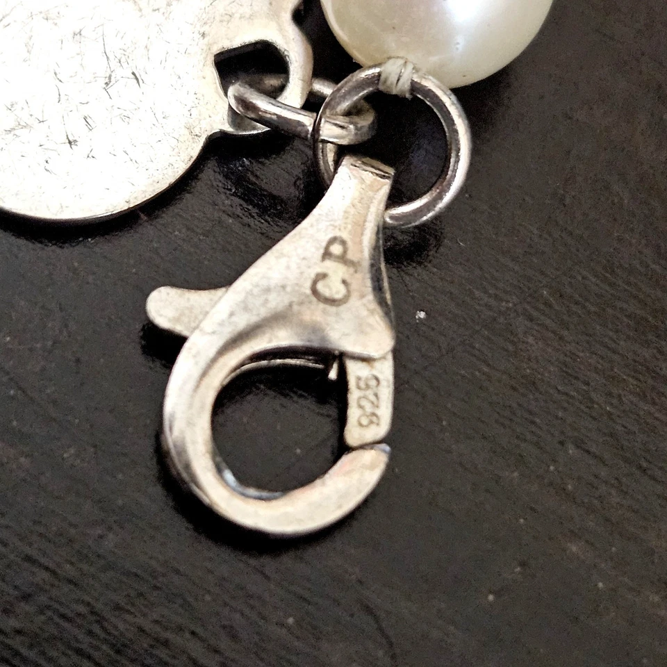 Браслет Carolyn Pollack из чистого серебра с пресноводным жемчугом и бисером I Am Loved - Изображение 2 из 3