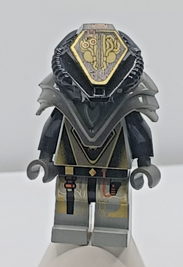 LEGO Minifigure sp045 UFO Zotaxian Alien - Gray Overlord (Alpha