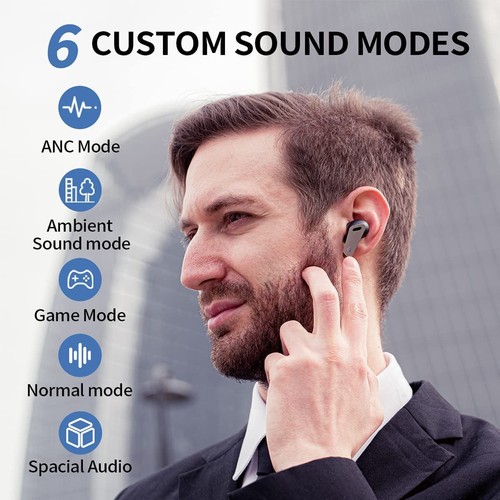 Casque Bluetooth sans fil Edifier NB2 Pro avec antibruit et étanche - Photo 6 sur 6