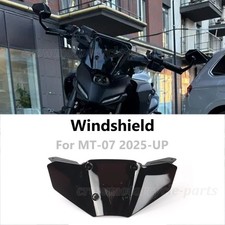Sport Screen Windshield Windproof Screen Wind Deflector For Yamaha MT-07 2025-UP