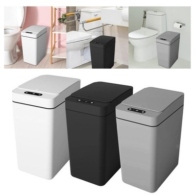 Smart Touchless Badezimmer Mülleimer Schmaler Mülleimer für die Küche zu