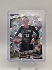 2025 Panini Prizm WNBA Katie Lou Samuelson #82 Ice Prizm Parallel Seattle Storm