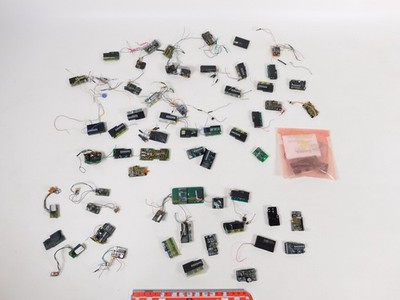 Märklin H0 Bastler-Konvolut Digital Decoder für Loks ca.  45 Stück #EK980-3