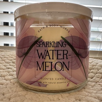 Bath and Body Works Candle - Sparkling Watermelon Scented 3-Wick Candle, 14.5 Oz