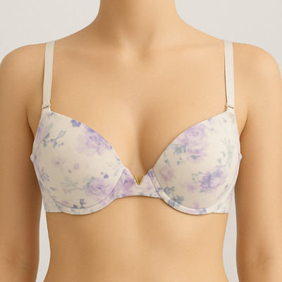 Victoria's Secret Floral BH Love Cloud Demi Floral Bügel BH Unterwäsche 34B
