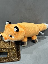Minecraft Fox Plush Pillow Buddy 20 Inch JINX Mojang orange soft