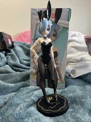 [OPEN BOX, SEE DESC] Re:Zero Rem BiCute Bunnies Figure - FuRyu | US SELLER