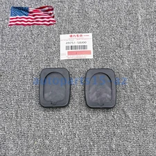 2x Brake Clutch Pedal Pad Covers for Suzuki Swift Samurai Sidekick Geo Metro