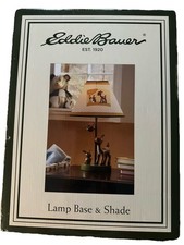 Eddie Bauer Enchanted Hollow Lamp Base  Shade Nursery Baby  s Room Forest