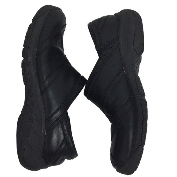 Merrell Encore Zoccoli in Pelle Slip On Scarpa da Escursionismo Donna 8 Nero