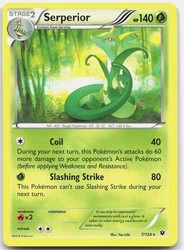 Serperior 7/124 Fates Collide Rare