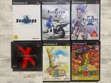 SONY PS 1 2 Xenogears Xenosaga Episode Rakugaki Oukoku 1 2 from Japan