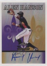 2012 Leaf Valiant Purple 21/25 Alen Hanson #VA-AH2 Auto 3wu