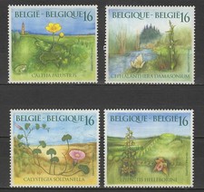 Belgique  n° YT 2572-2575 neuf** année 1994 - Fleurs