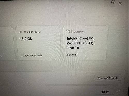 Dell Latitude 5410 i5 10th 16GB RAM Win 11 128GB SSD Laptop Notebook PC U20C - Picture 5 of 18