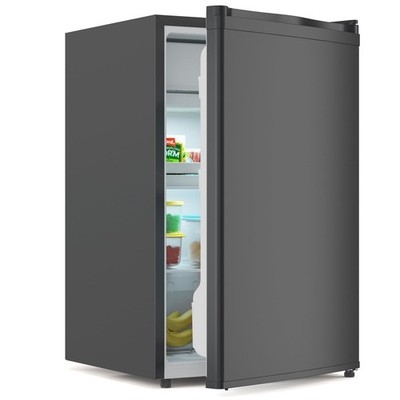 4.3 Cu.Ft Mini Fridge Freezer 7 Temp 3 Shelves Low Noise Bedroom Office