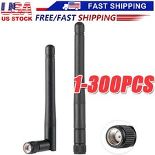 300 x RP-SMA Antenna for WiFi 2.4GHz 5Ghz Wireless Router or Card Female Pin LOT