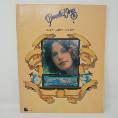 Carole King Wrap Around Joy 1974 Song Book Sheet Music Nightingale Jazzman