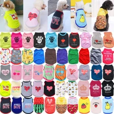 Pet Dog Clothes Puppy TShirt Clothing For Small Dog Puppy Chihuahua Vest Plaid🔥
