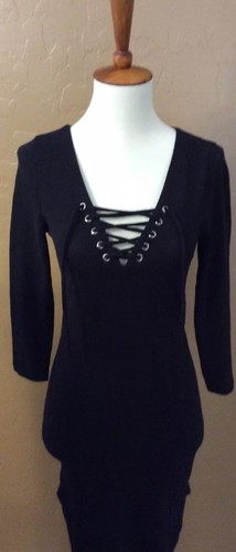 Heart \u0026 Hips Womens Black Bodycon Dessr 