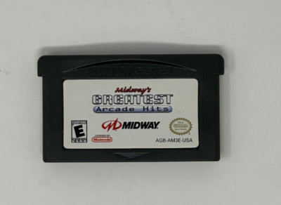 Midway's Greatest Arcade Hits (Nintendo Game Boy Advance GBA) *CART ...