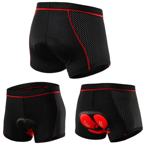 Gel Padded Short Pants Men Cycling Bike Bicycle Riding Underwear Sports Shorts - Picture 3 of 18