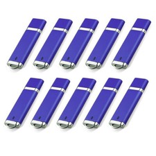 Bulk Lot 10PCS 1/2/4/8/16GB Blue Thumb Memory Pen Stick USB Flash Drive Storage